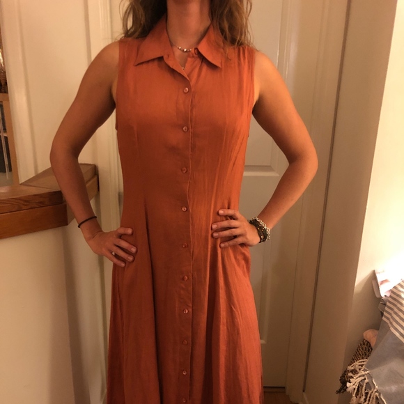 Go Linen Dress - Picture 1 of 3